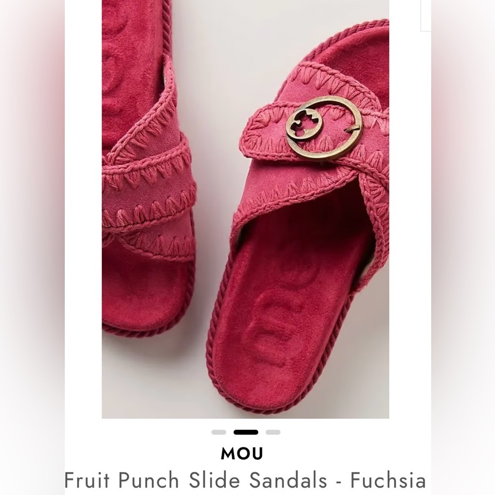 MOU Fruit Punch Slides Size 10 NIB NWT - image 2